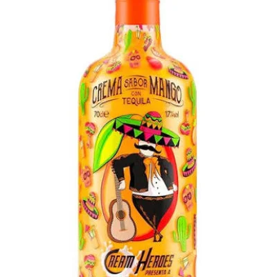 Crema tequila con Mango